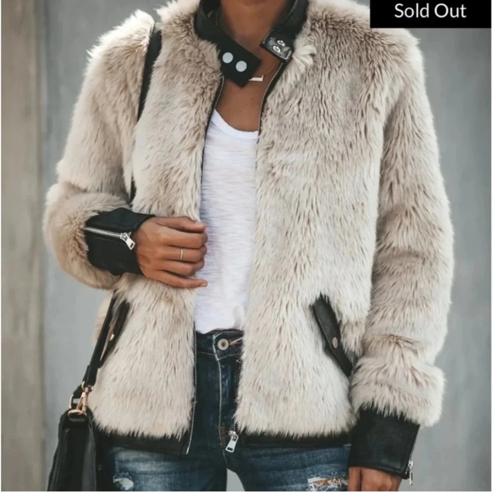 Faux Fur Jacket